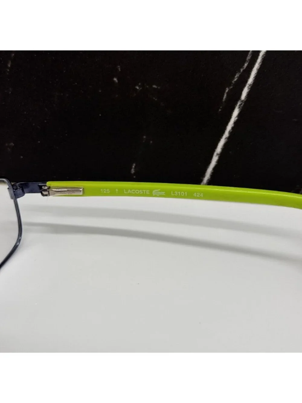 Lacoste Eyeglasses Kid L3101 424 Square Green Blue NEW